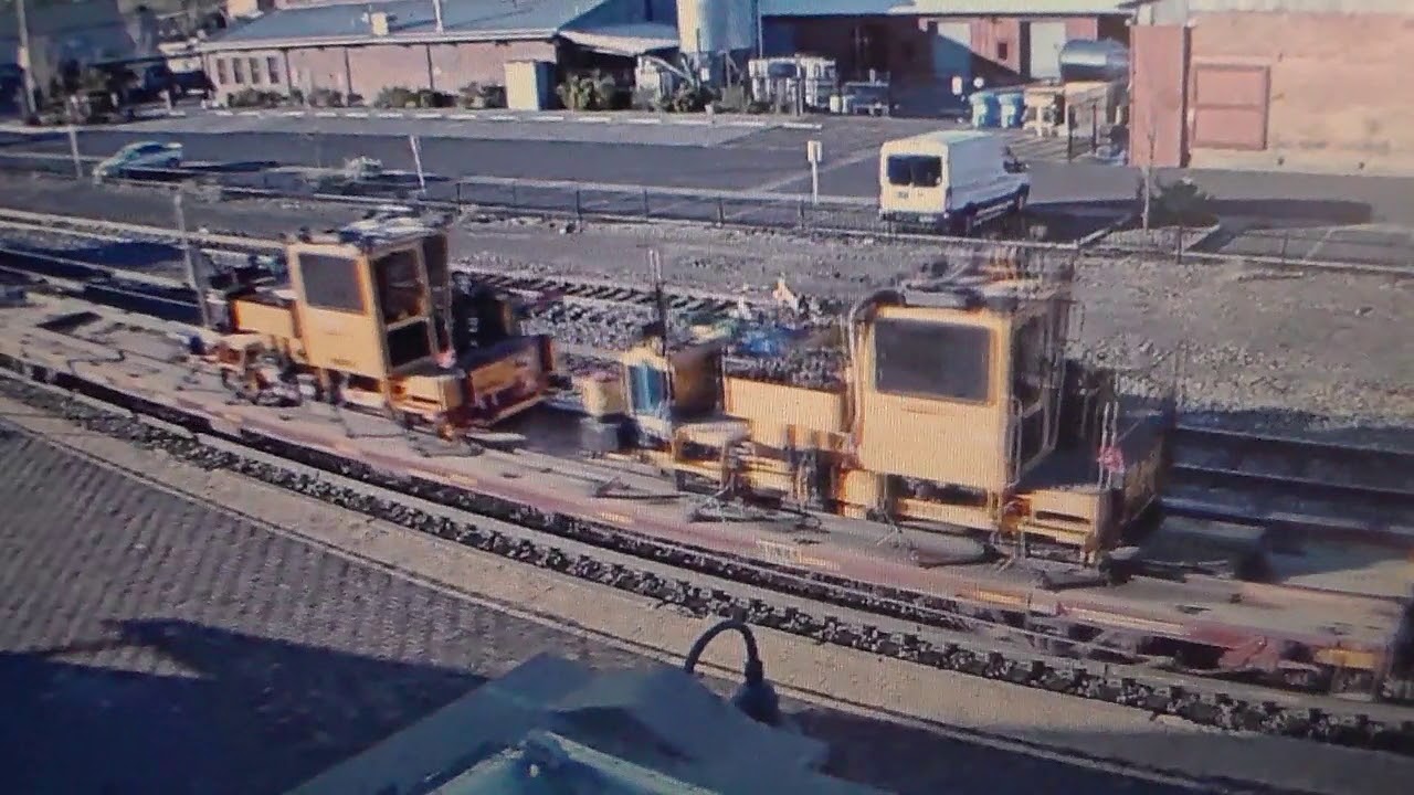 Track work train on the Flagstaff, AZ webcam!!!