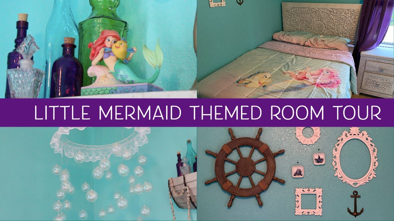 Little Mermaid Room Tour | Ariel's Grotto Inspired