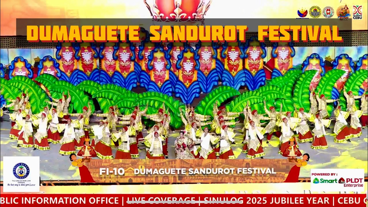 DUMAGUETE SANDUROT FESTIVAL - Sinulog Festival 2025 #Sinulog2025