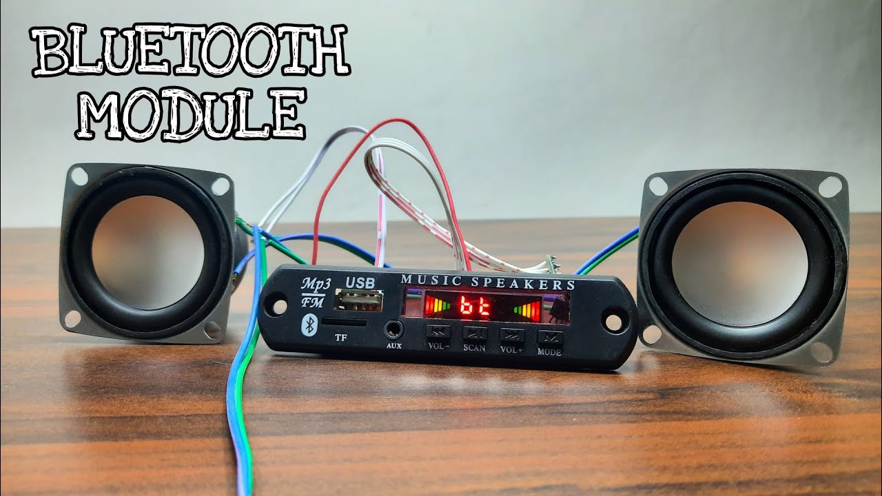 Bluetooth,Fm,usb,sd Card and Aux 5v Audio Amplifier Module Kit