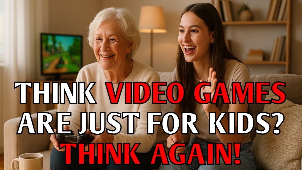 🎮 4 Unexpected Reasons Why Seniors Should Try Video Games #elderlywisdom  #adviceforelderly
