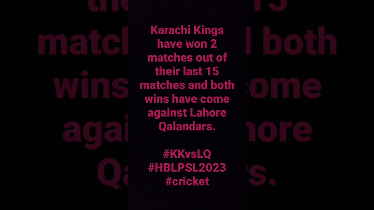 HBL PSL 8 Update | Stat | Karachi Kings vs Lahore Qalanders | Parwaz Pro Cricket
