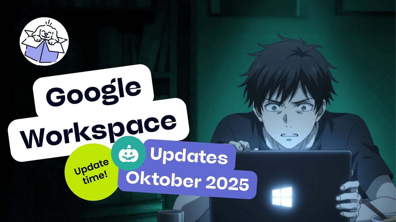 Google Workspace Updates (DE) Oktober 2025 -  Neuerungen rund um Google Chat, Meet, Sheets und mehr