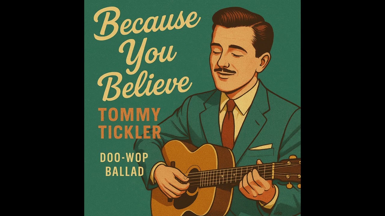 💫 Because You Believe | 1950s Doo-Wop Ballad by Tommy Tickler