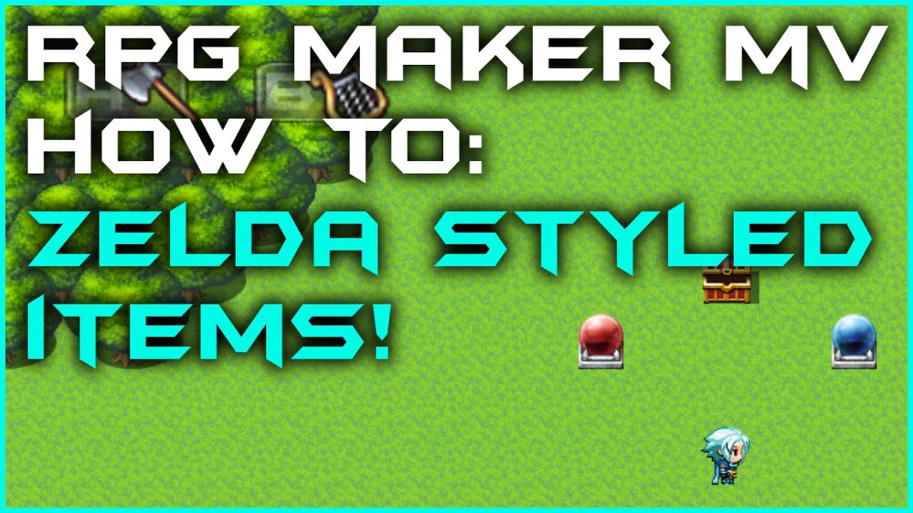 RPG Maker MV - How to create Zelda Styled Items
