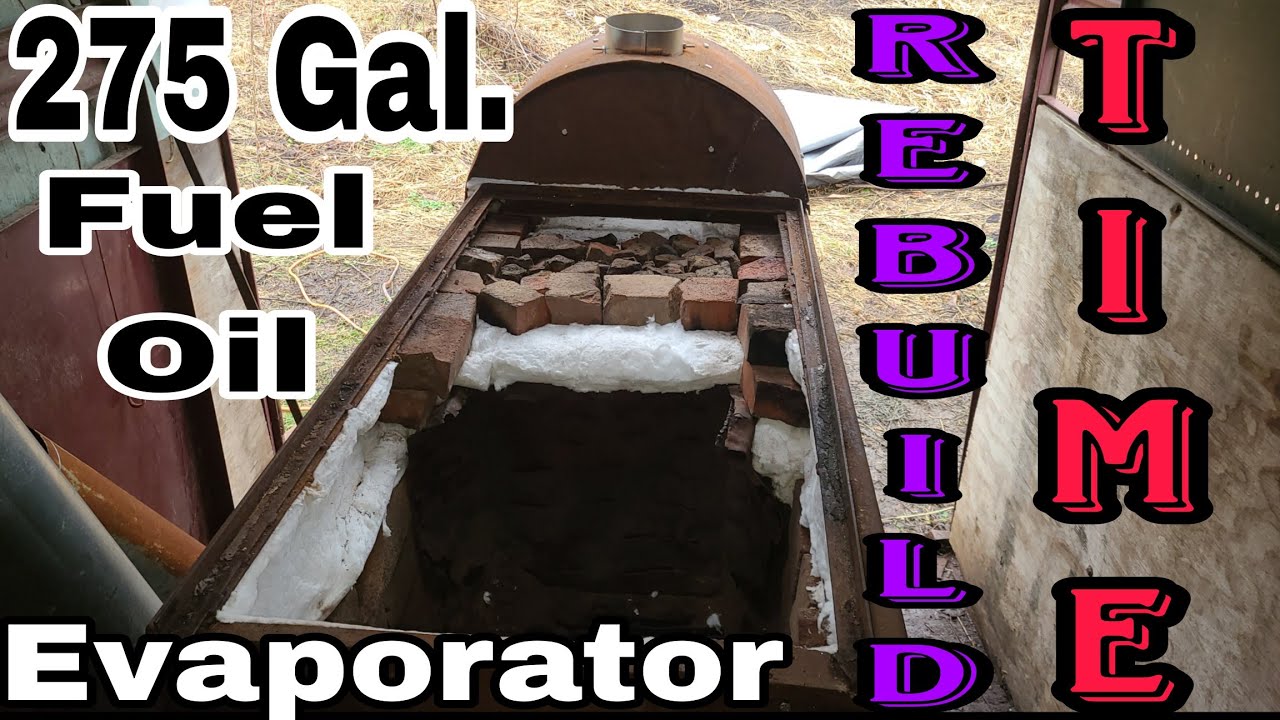 Maple Syrup Evaporater 275 gallon Fuel Oil Tank