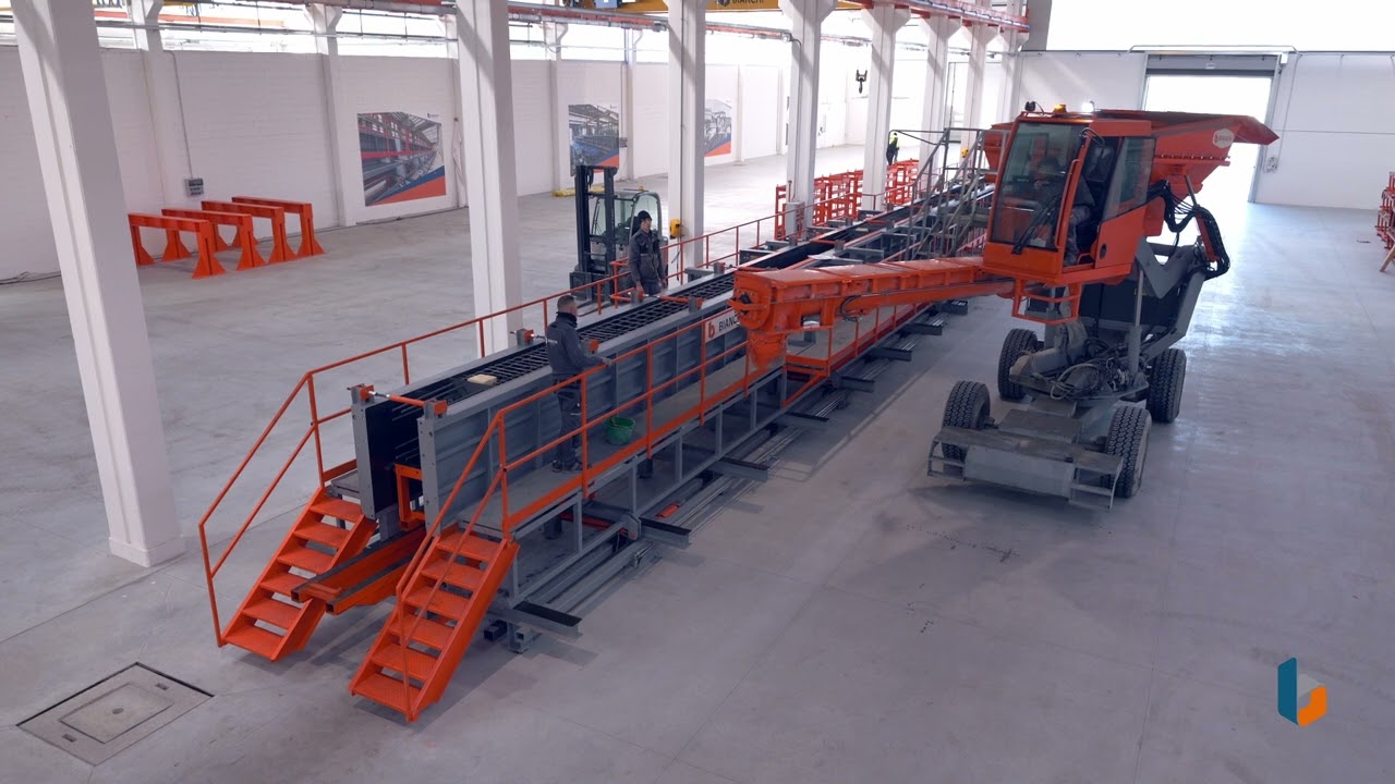 Precast Concrete Columns Production