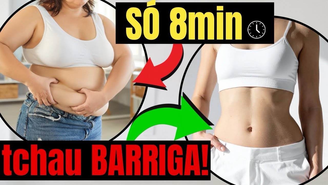 ONLY 8 MINUTES! DO THIS WITH A BROOM HANDLE AND WATCH YOUR BELLY DISAPPEAR!