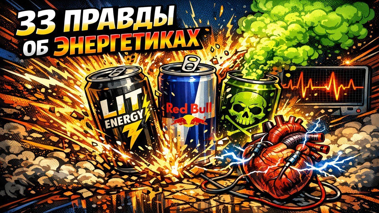 33 СТРАШНЫХ ПРАВДЫ ОБ ЭНЕРГЕТИКАХ, КОТОРЫЕ УБИВАЮТ НЕЗАМЕТНО