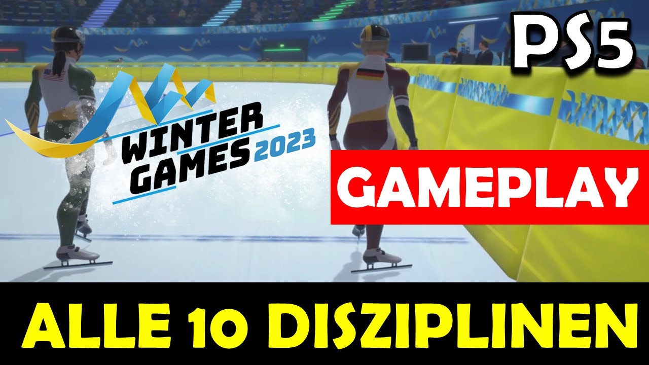 WINTER GAMES 2023 | PS5 | ALLE DISZIPLINEN im GAMEPLAY als VIDEO gezeigt !