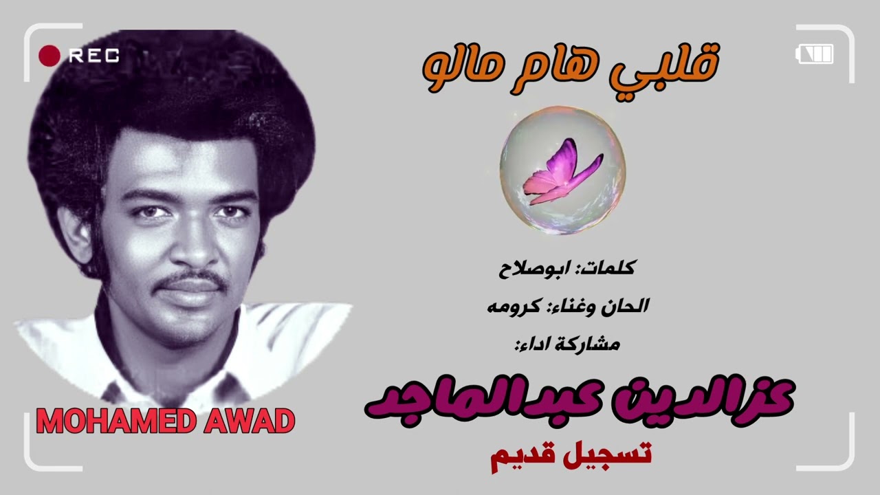 عزالدين عبدالماجد - قلبي هام مالو