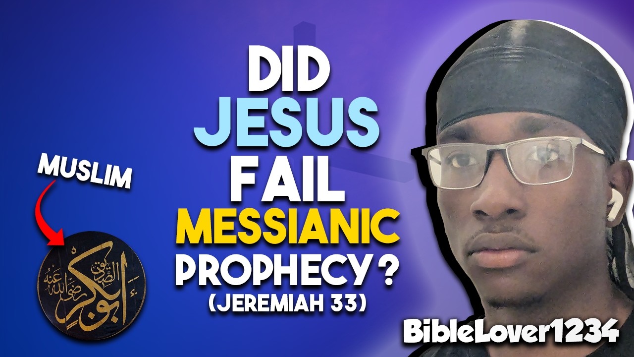 Muslim FAILS To Show Jesus IS NOT Messiah! (Jeremiah 33)