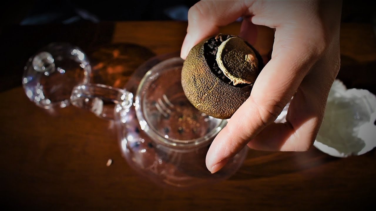 Comment préparer le thé Puerh à la mandarine 
