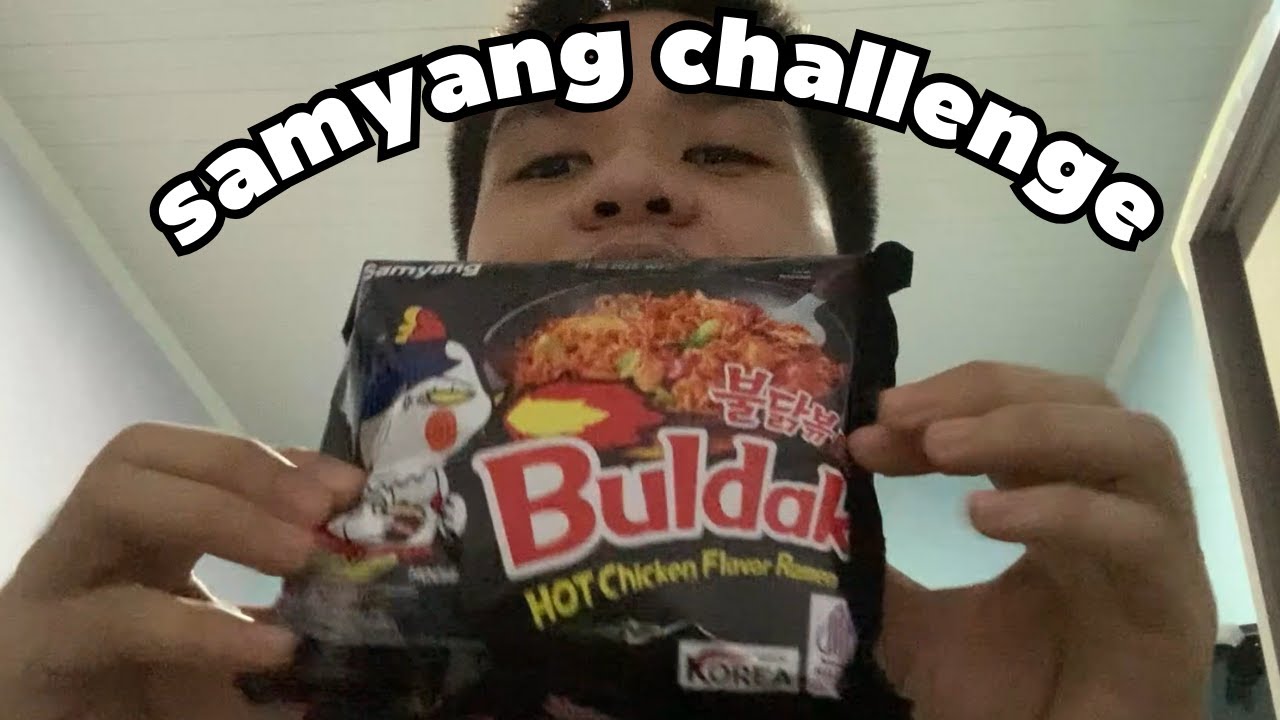 samyang challenge #minecraft