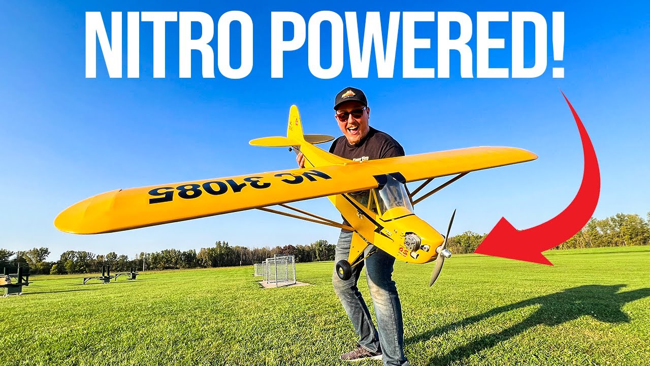 Attempting to Fly my GIANT RC Piper Cub AGAIN!