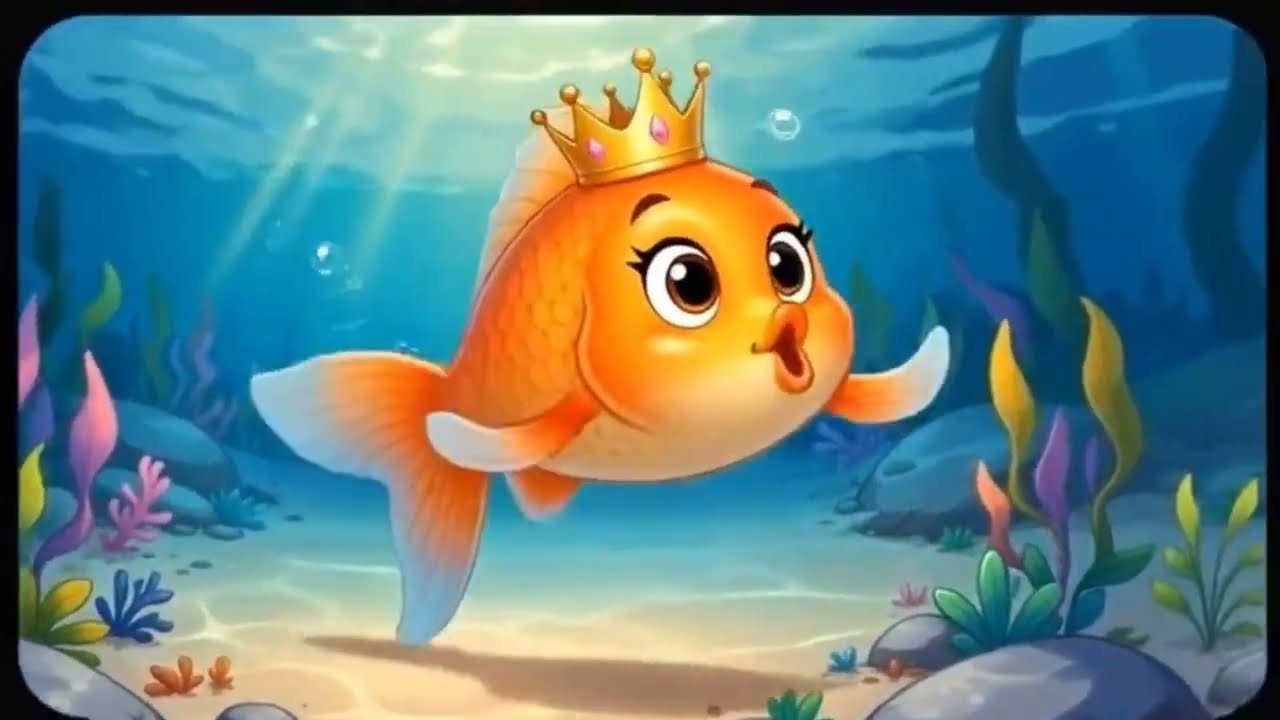 मछली जल की रानी है 🐟 | Cute Fish Rhyme for Kids | Hindi Rhymes | Baby Song