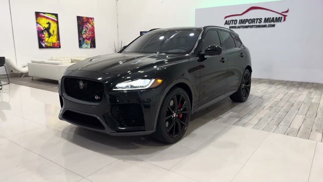 2020 JAGUAR F-PACE SVR SUPERCHARGED V8
