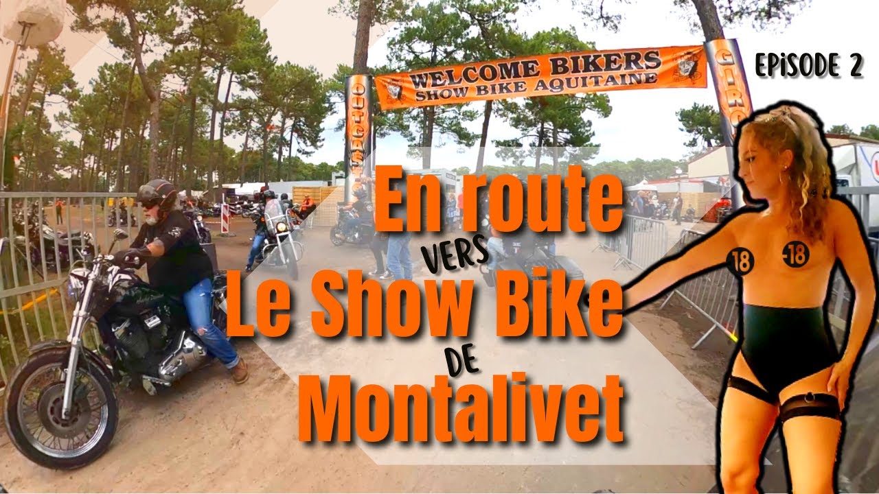 En route vers le show bike de Montalivet 2022