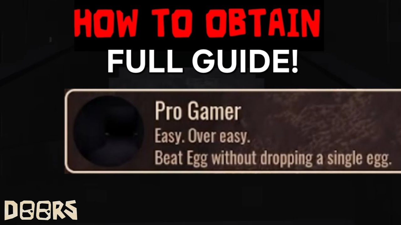 How To Get THE PRO GAMER BADGE In The Roblox DOORS ACCESS GRANTED UPDATE!