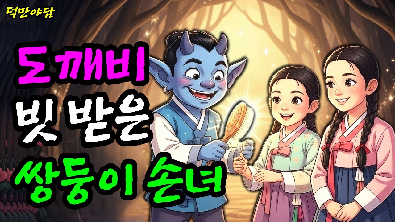도깨비 빗 받은 쌍둥이 손녀(야담 민담 전설 설화 옛날이야기 오디오북)