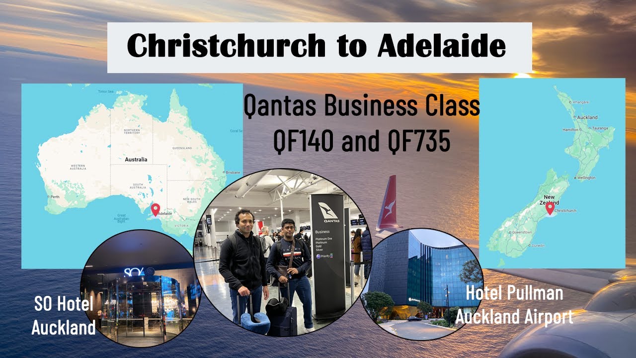 Fly LIKE A BOSS from Christchurch to Adelaide with Qantas Business Class!