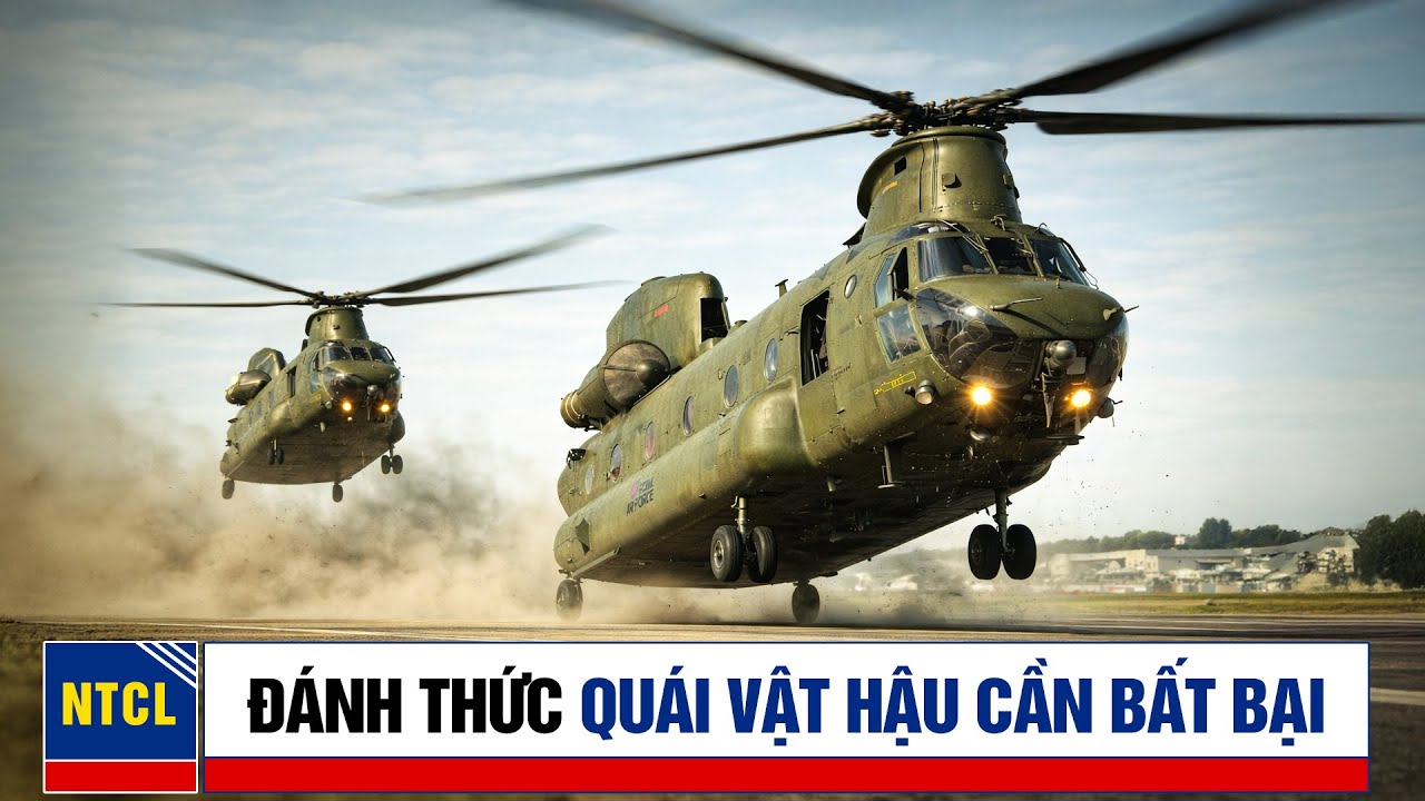 “Quái Vật” Hậu Cần CH-47 Chinook Tỉnh Giấc, Màn Cách Khởi Động Và Cất Cách Ấn Tượng