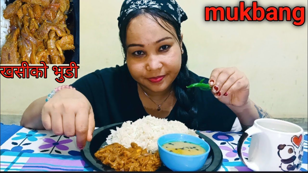 आज खसी को 🤤😱😋भुँडी र साथमा दाल भातसँग खाँदा एकदमै मिठो भयो ? Daily volg @mayathapashorts 