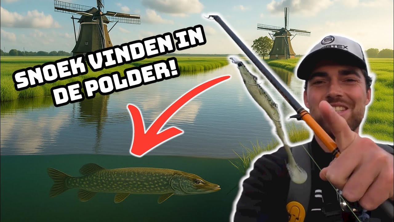SNOEKEN ZOEKEN in de POLDER - ZO VIND jij SNOEK!