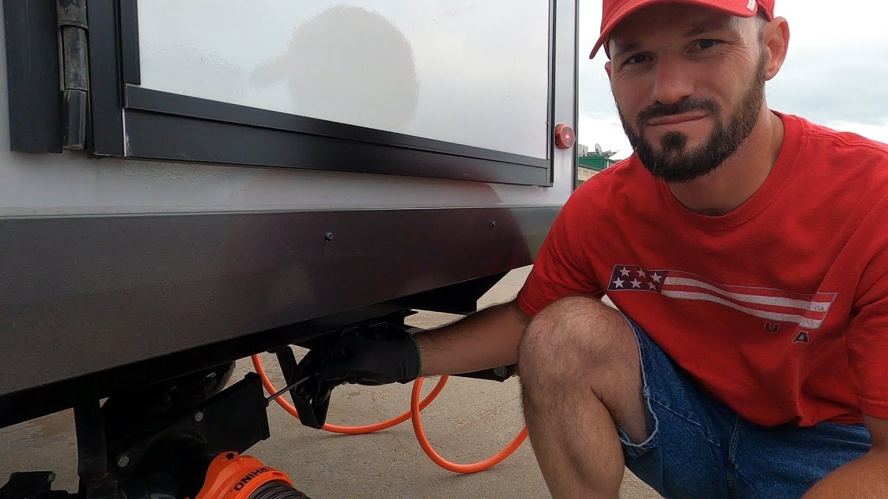Посещение свалки на нашем кемпере E-Pro (Flagstaff E-Pro E20BHS)