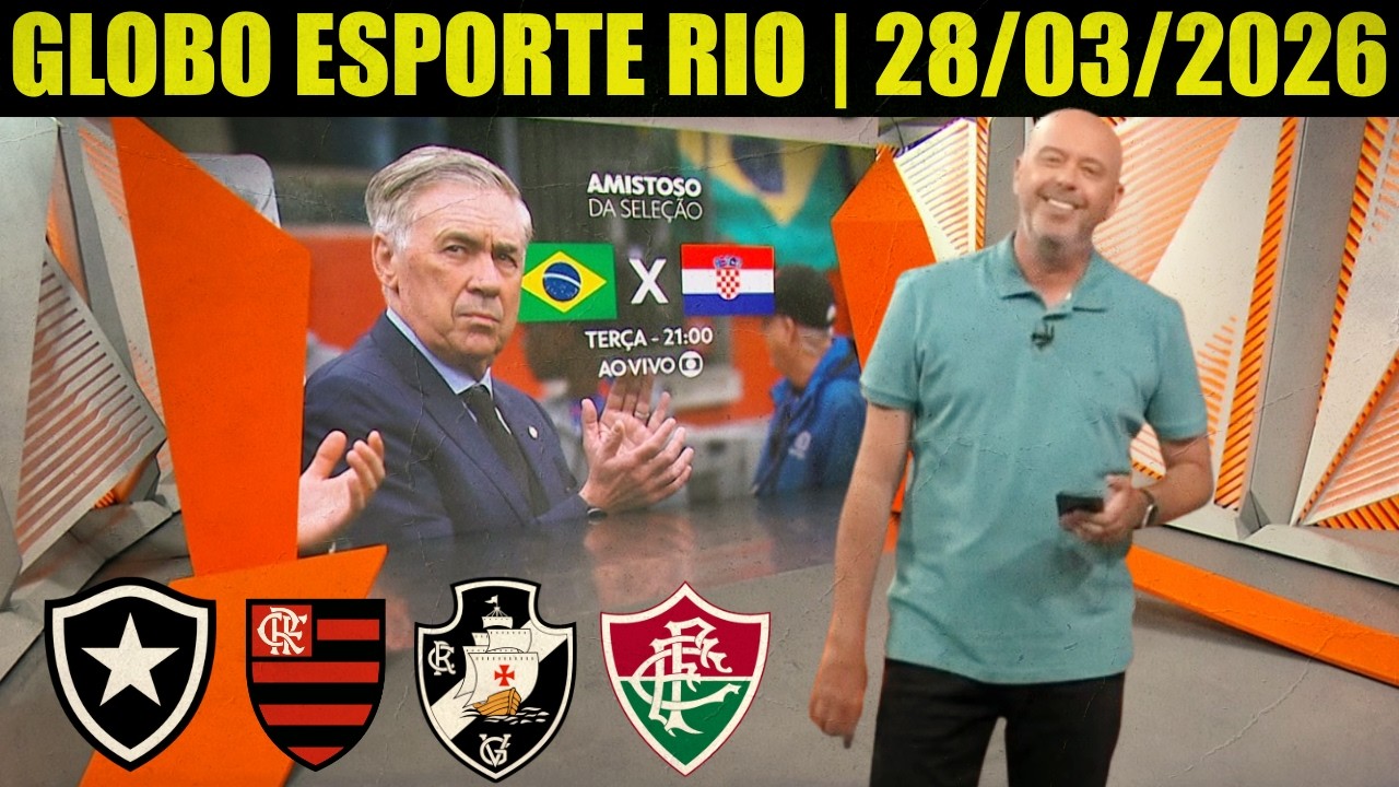 GLOBO ESPORTE RIO DE JANEIRO DE HOJE: FLAMENGO | VASCO | BOTAFOGO | FLUMINENSE | GE RJ HJ S&Aacute;BADO