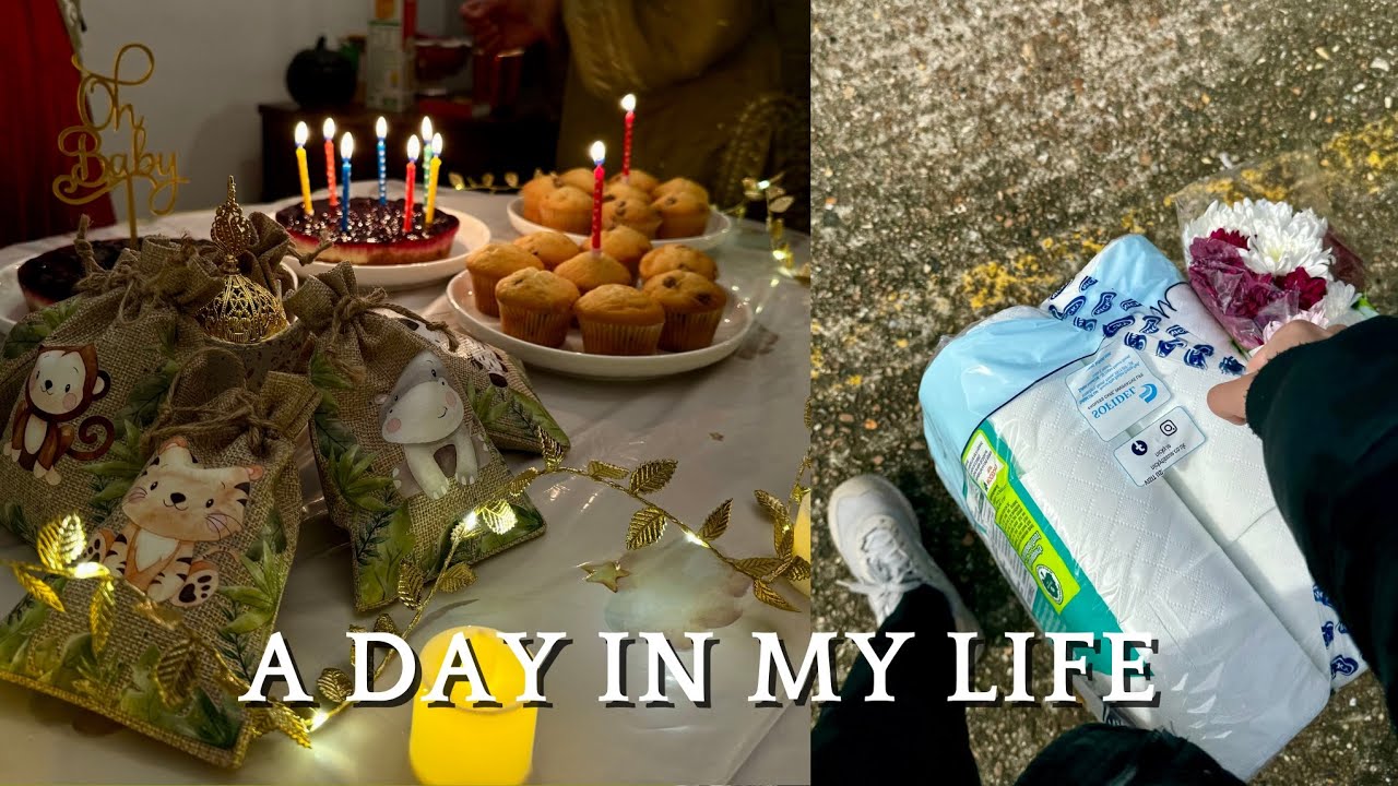 A day in my life | Ramadan 2024 | Baby shower, reading updates and more 🧸📿🛍️