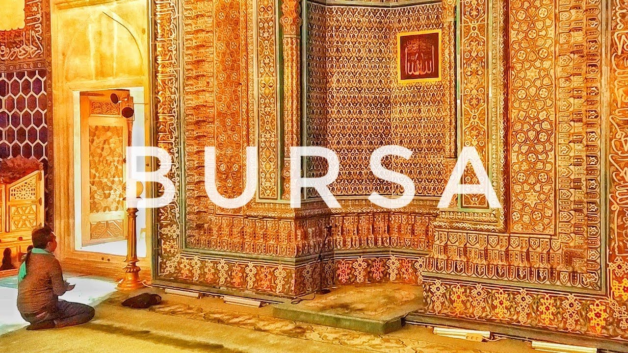 Green Mosque and Mausoleum in Bursa City, Turkey 2019