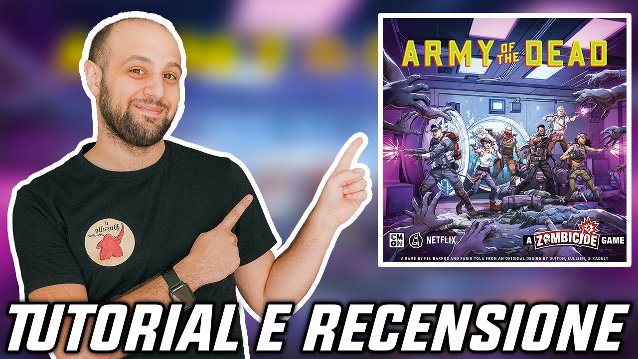 Tutorial e Recensione ZOMBICIDE ARMY OF THE DEAD - Il Migliore tra Tutti gli Zombicide?
