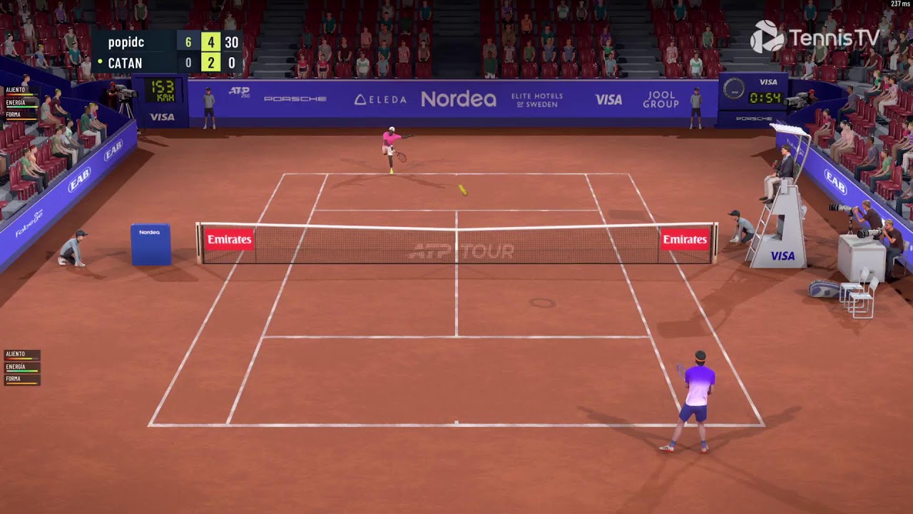 Te4 Ruben vs  Juan Bastad