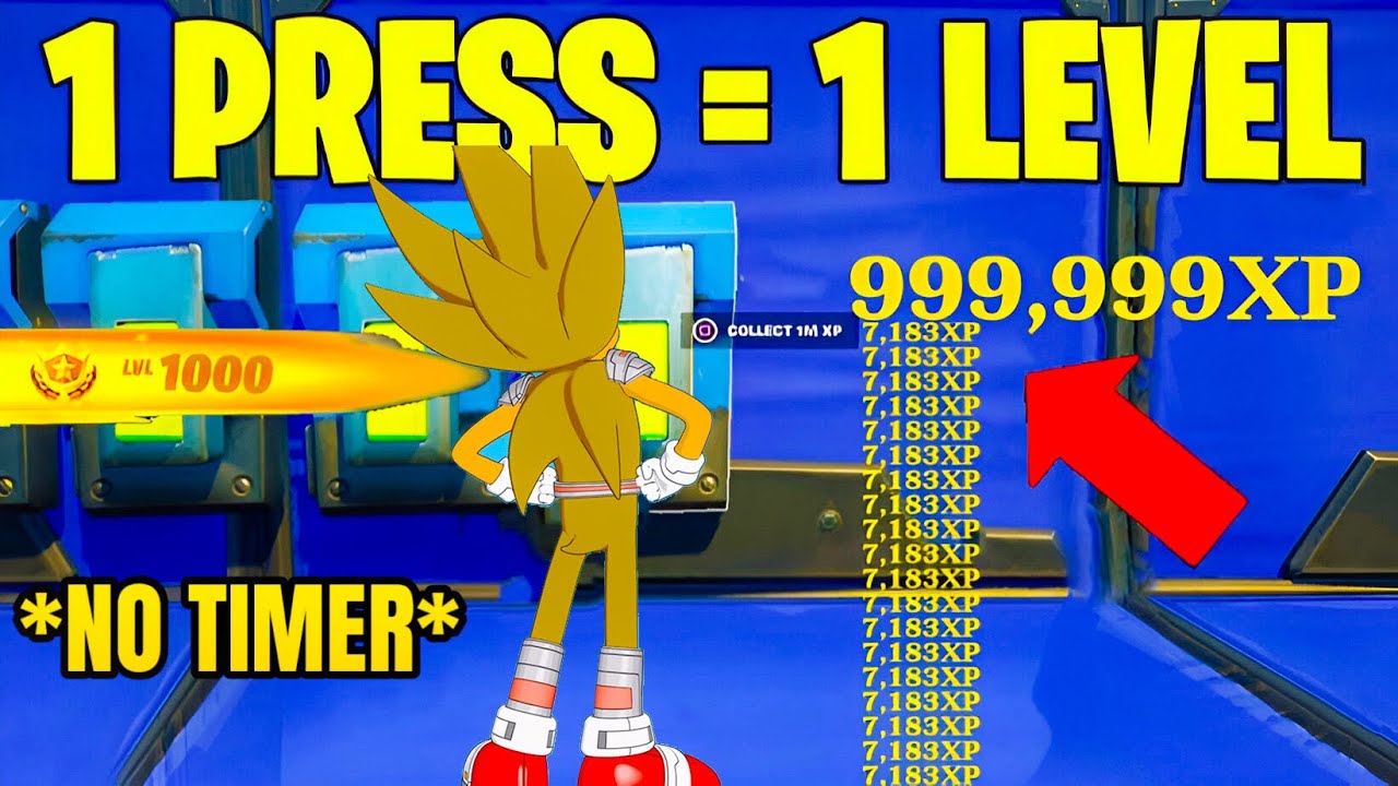 INSANE *EASY* Fortnite *AFK* XP GLITCH! (950k a Min!) Not Patched! 🤩😱