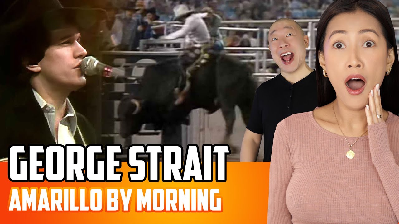 George Strait - Amarillo By Morning Reaction | Rodeo By Day, Road Trip By Night!