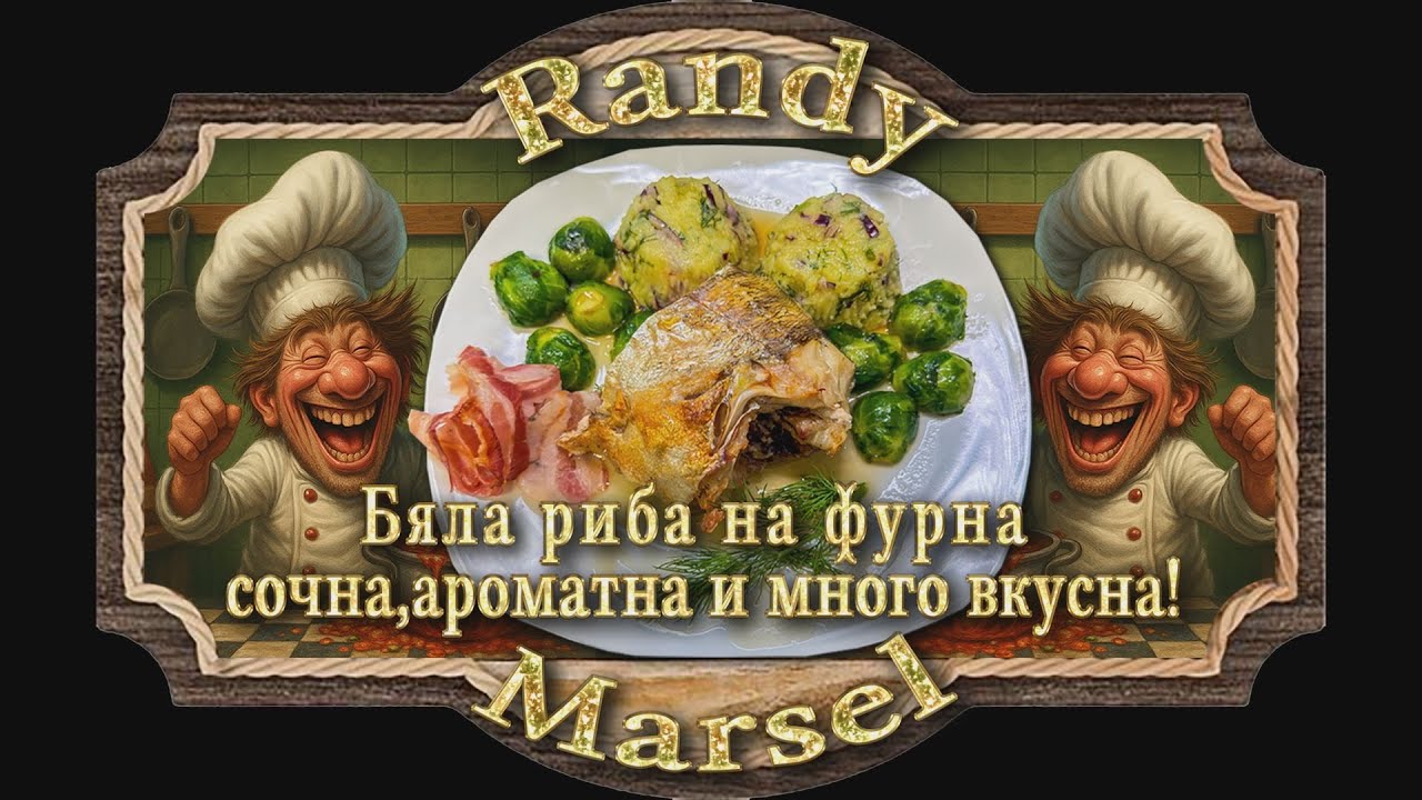 Бяла риба на фурна - сочна ,ароматна и много вкусна