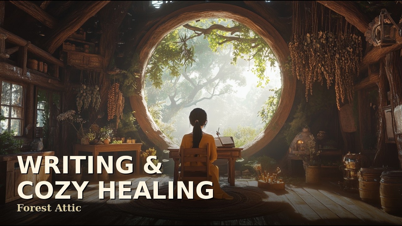 [Cozy RPG] The Healer's Forest Attic | Warm Lo-fi Fantasy for Study & Relaxation