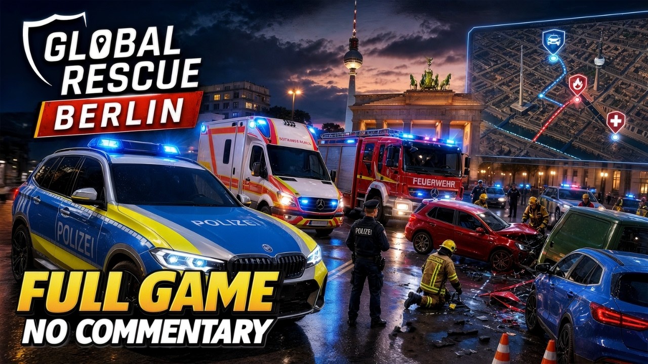 Global Rescue Berlin | FULL GAME Gameplay Longplay | No Commentary