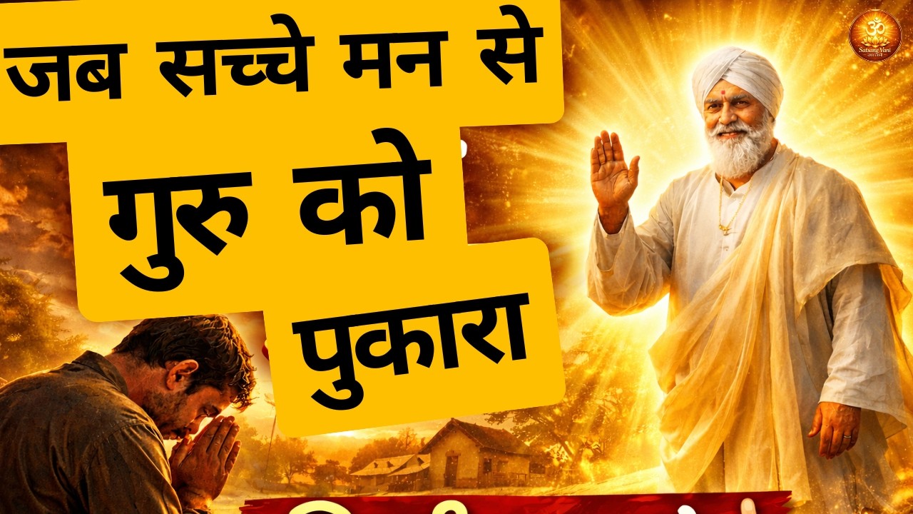 जब इंसान सच्चे दिल से गुरु को पुकारता है | बदल गई पूरी जिंदगी | Radha Soami Satsang Story