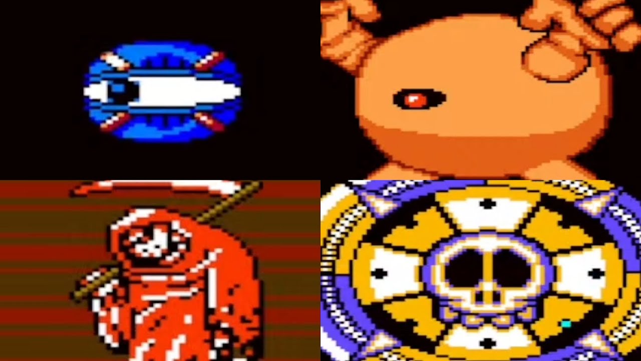Megaman Revolution - Boss Rush+Weaknesses (FORTRESS BOSSES)
