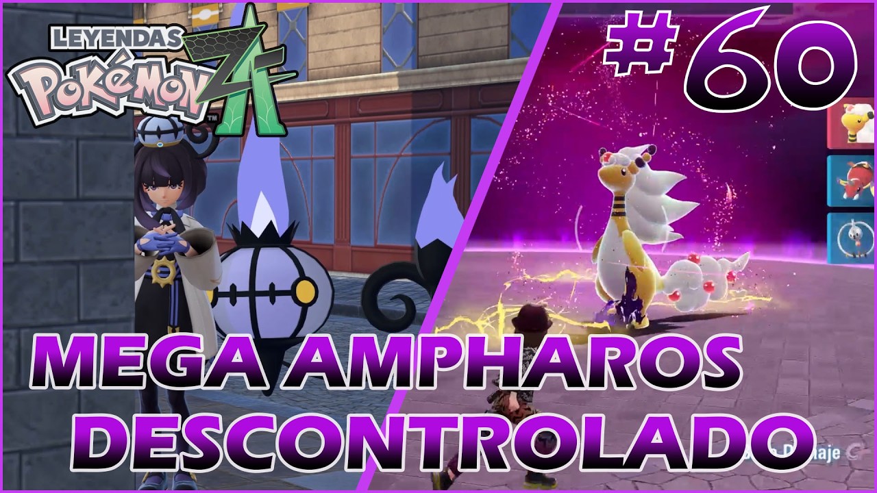 Pokémon Legends: Z-A | #60 INMA y El MEGA AMPHAROS!!!