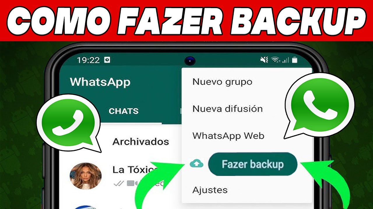 Como Fazer Backup do Whatsapp no Celular Android