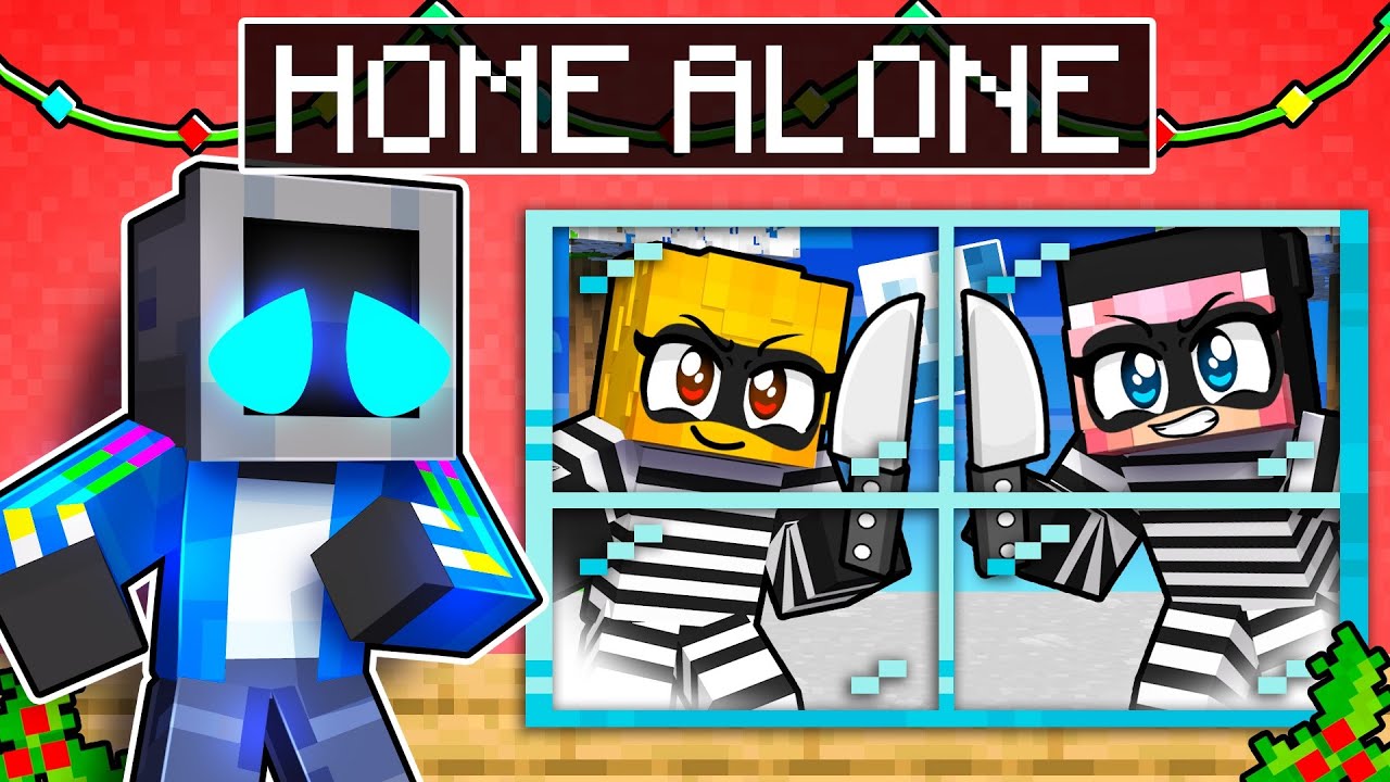 TeeVee is HOME ALONE in Minecraft!