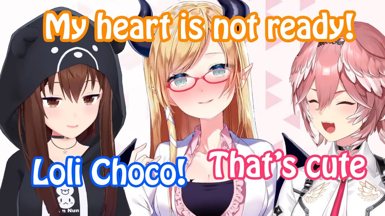 Choco Shows Her Cute Side to Lui & Sora Gets Excited Because of This 【Hololive】