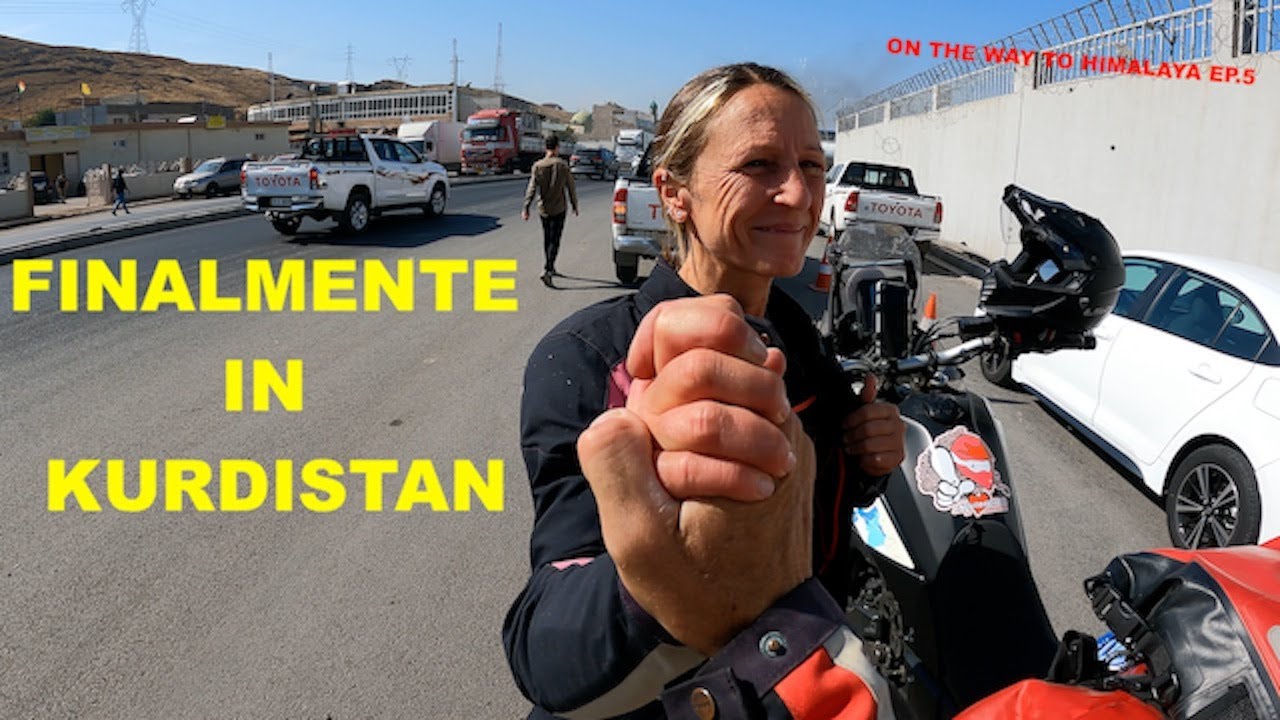 ON THE WAY TO HIMALAYA...2 Tenerè 700 dall'Italia al Nepal...Entriamo in Kurdistan iracheno...