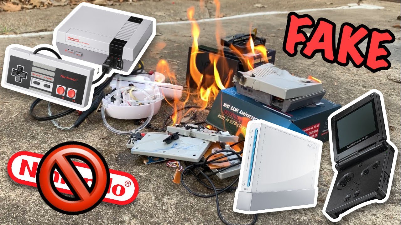 Время крушить! — Поддельные продукты Nintendo