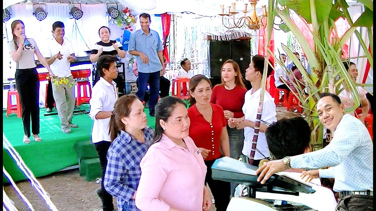 Nhac Song Chan Khang/khmer# trà cú trà vinh/Dạ đc chơi đám cưới ở bên lap pạng