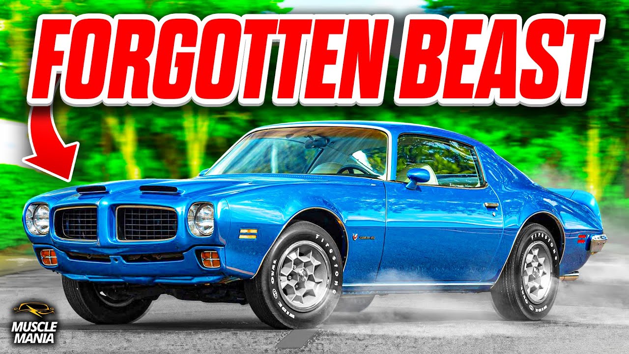 Самый забытый спортивный автомобиль Золотой Эры — Pontiac Firebird 1973 года