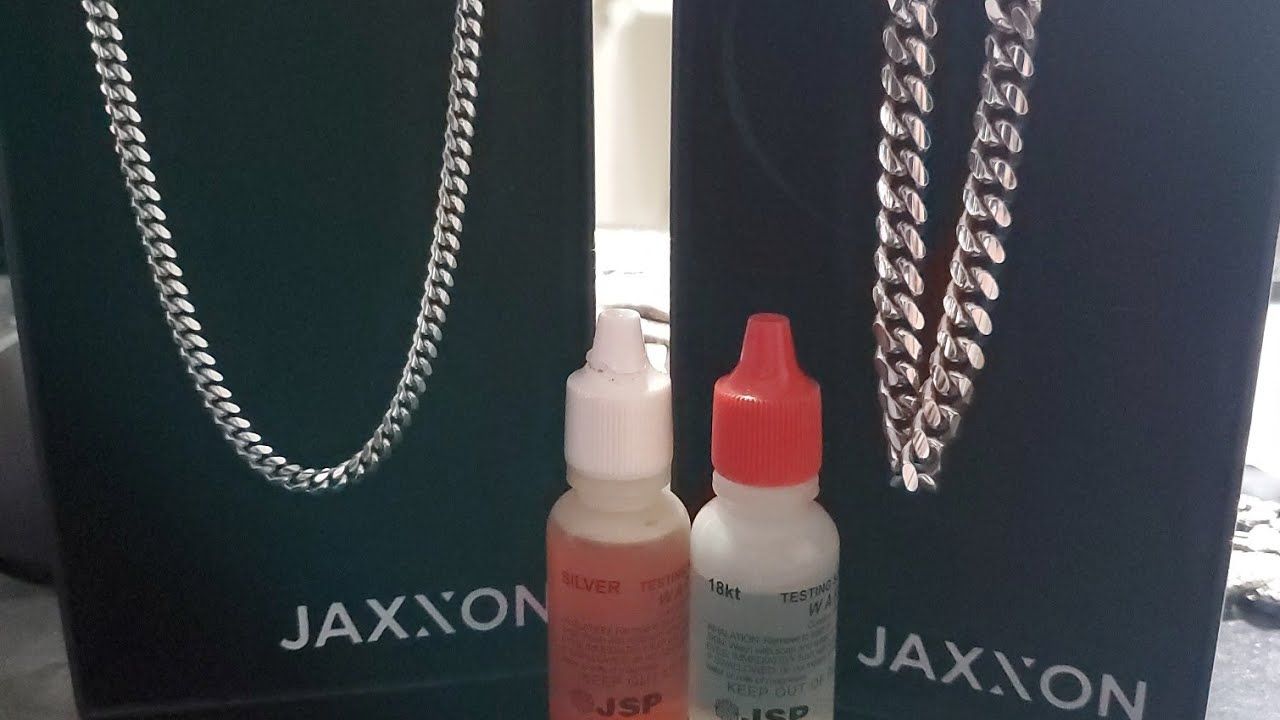 Обзор кубинского стартового набора Jaxxon Jewelry и тест серебра на всей цепочке